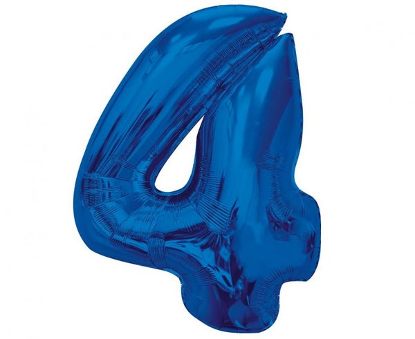 Folionumeropallo 4-sininen 92cm