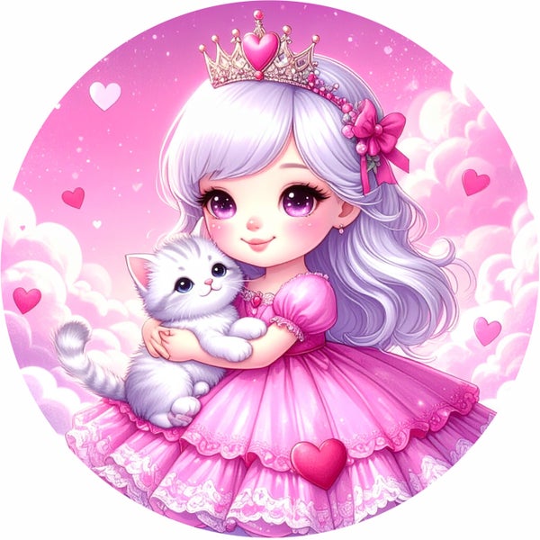 Kakkukuva prinsessa ja kissa 2