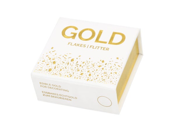 Sy&ouml;t&auml;v&auml; kultahile, 24K. 0,25g. Cake Masters