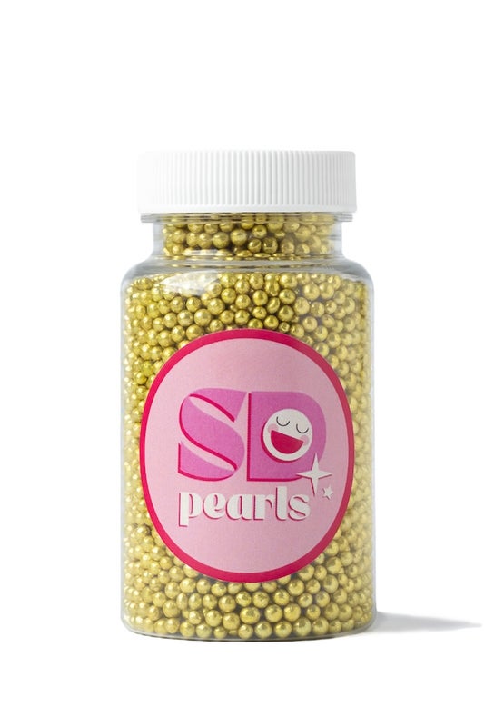 Minihelmet - Kulta 3mm 100g SD Pearls