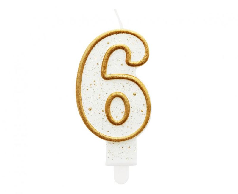 Kynttil&auml; - valkokultainen 6