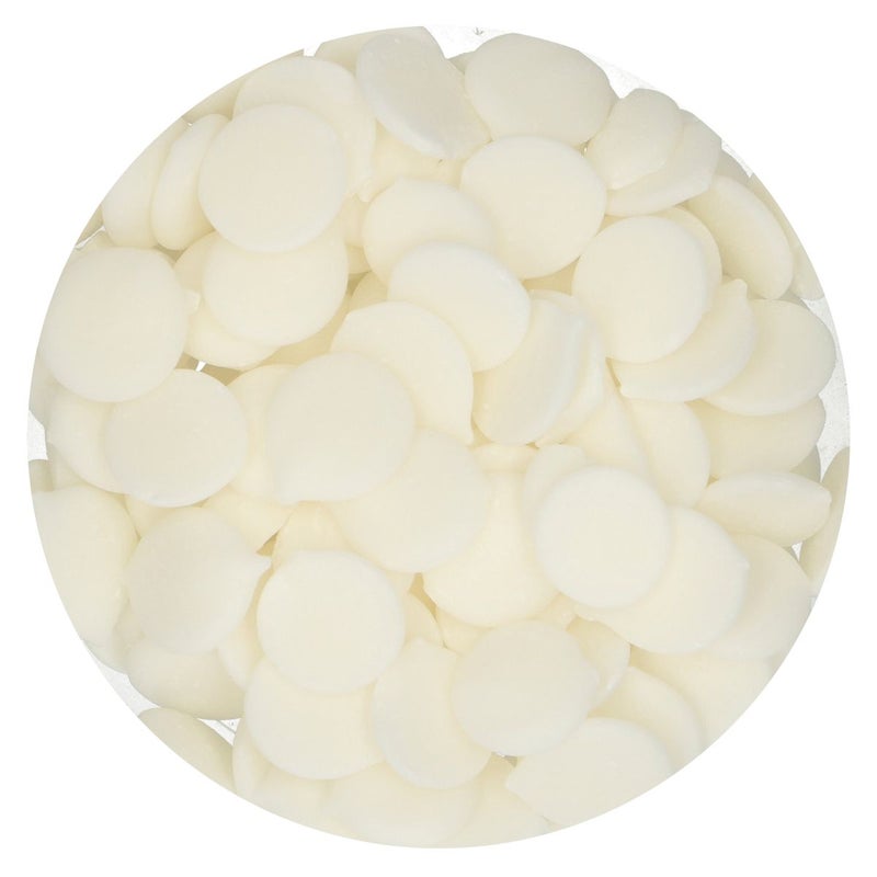 Deco Melts Jogurtin makuinen valkoinen 250g. FunCakes