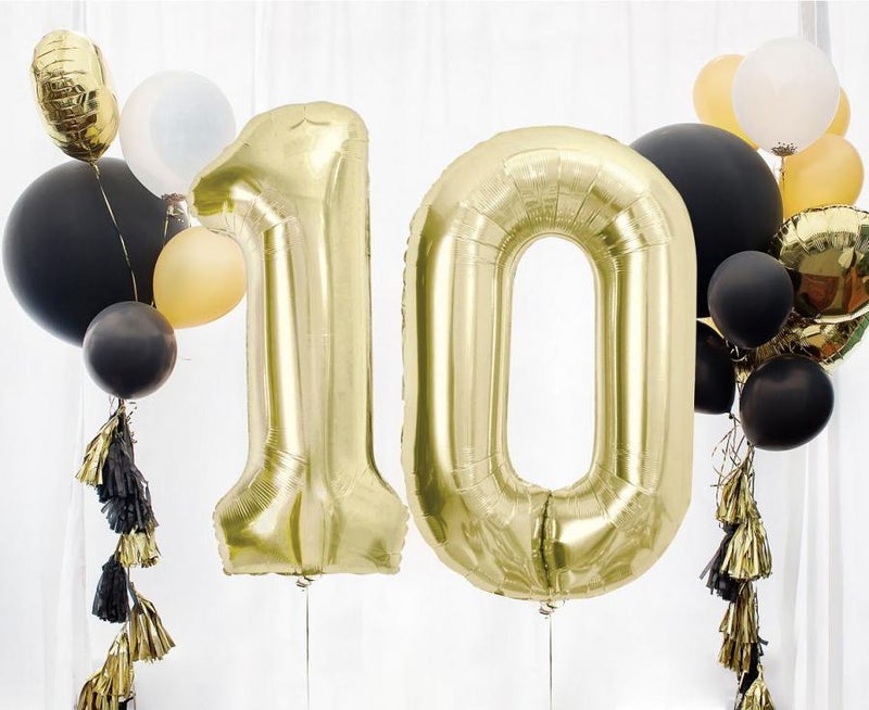 Folionumeropallo 0 -samppanja 85cm