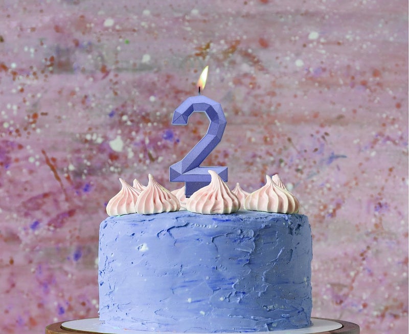 Kynttil&auml; - sininen timantti 2