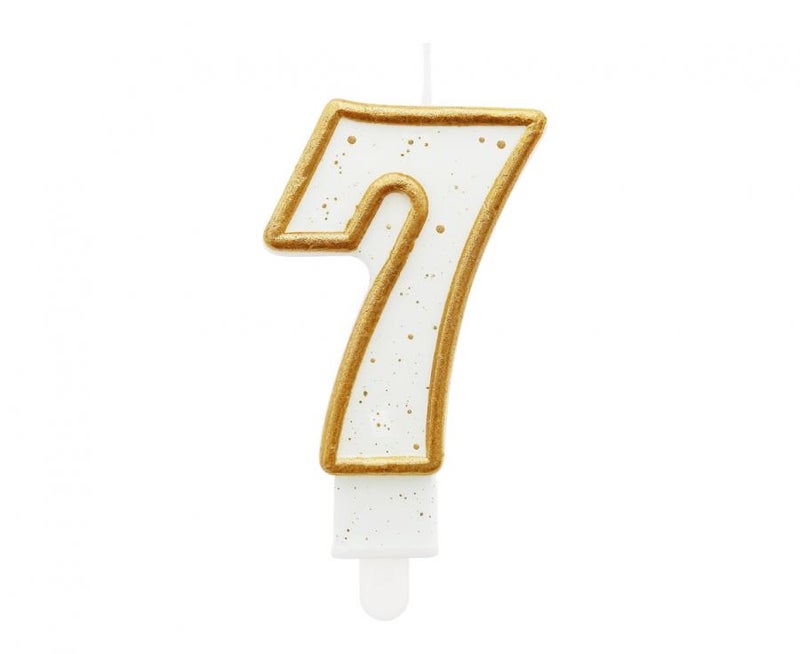 Kynttil&auml; - valkokultainen 7