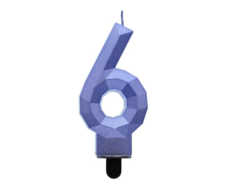 Kynttil&auml; - sininen timantti 6