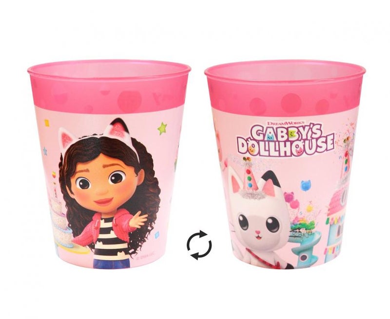 Muovimuki - Gabby's dollhouse 250ml