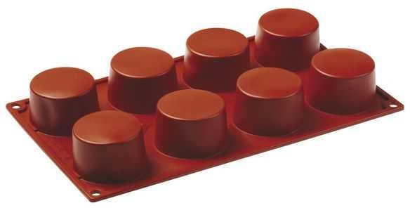 Silikonivuoka - Sylinteri  6cm Pavoni