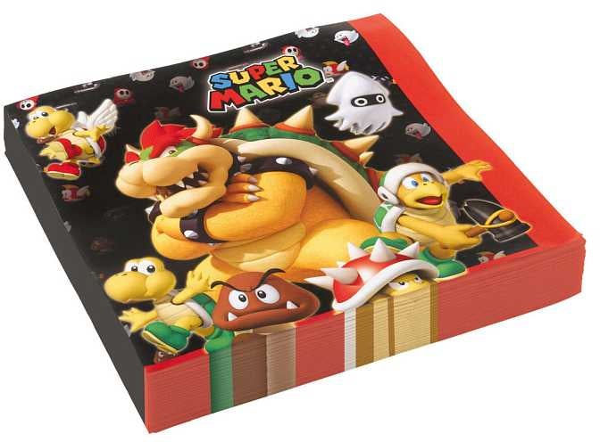 Super Mario Lautasliinat 20kpl